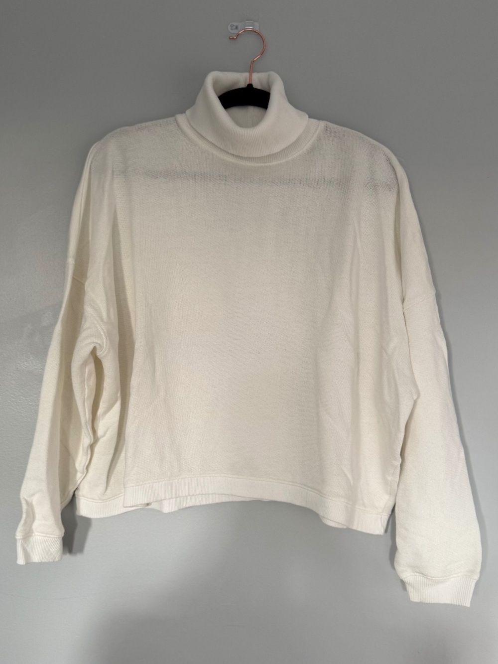 White Turtleneck Sweater